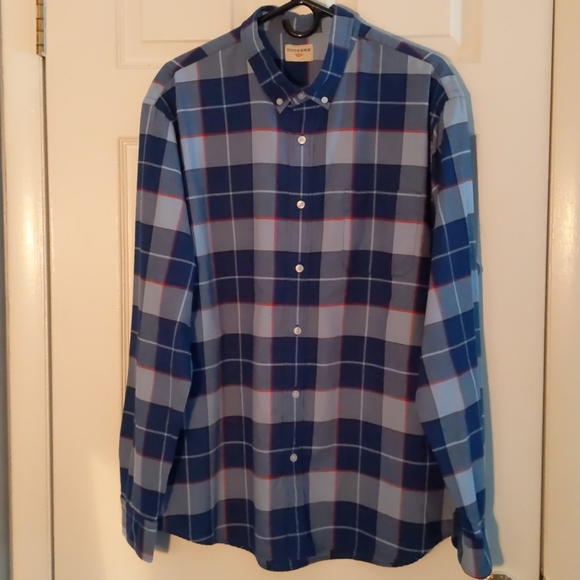 Dockers Long Sleeve Collar Shirt . Size XL - Picture 3 of 12